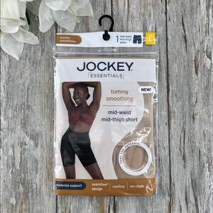 Women's Tummy Smoothing Mid-Waist Mid-Thigh Short Shapewear Size L